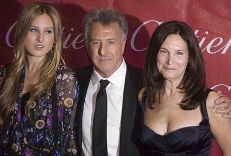 Dustin Hoffman et sa fille Alexandra