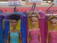 Barbie noire deux fois moins chère blanche