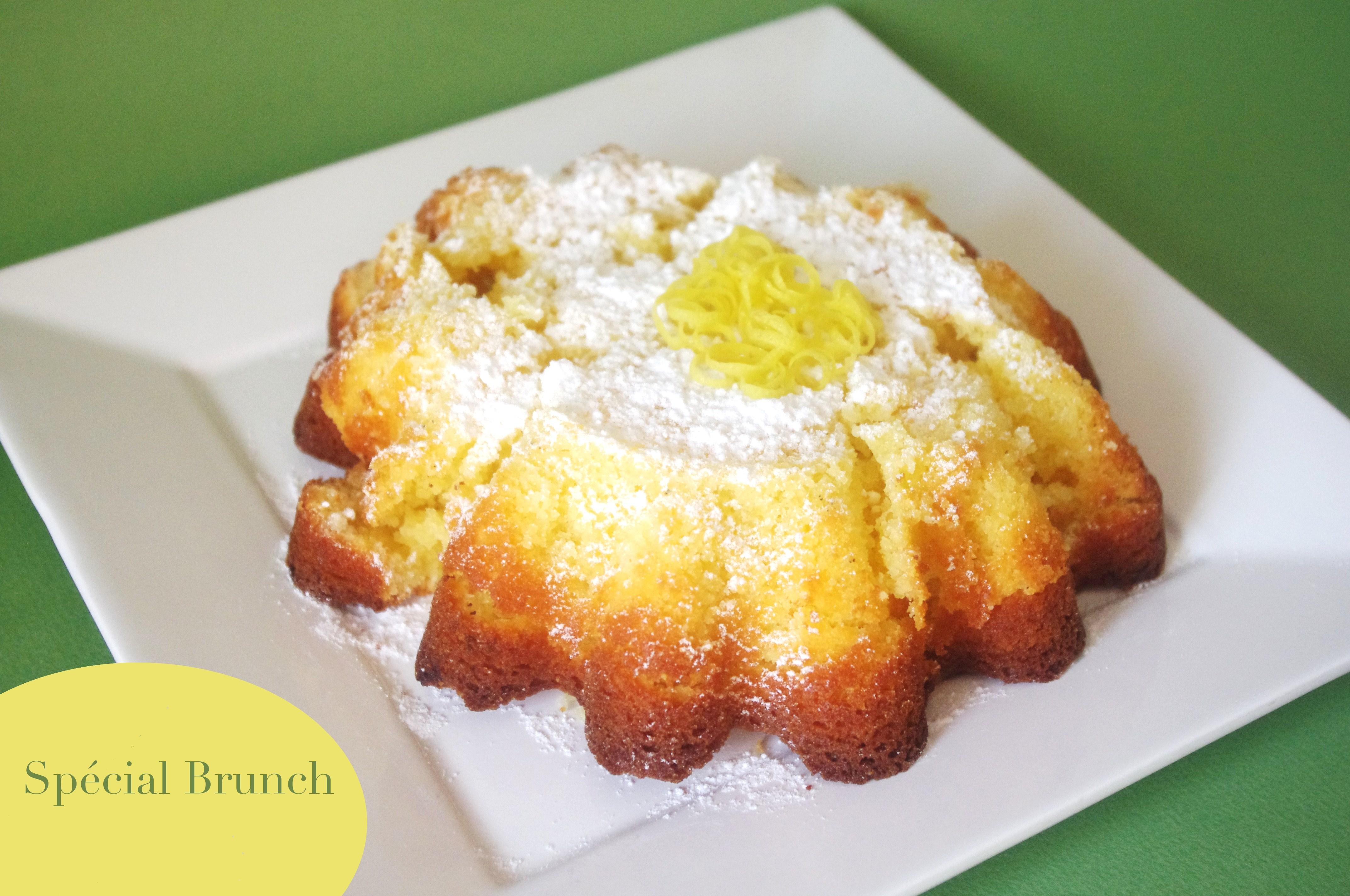 Recette dessert blog partenaire : Crazy Lemon Cake
