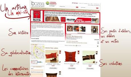 L'artisanat sur bozea.com : l'espace des artisans créateurs