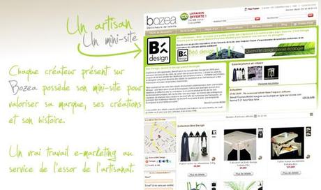 L'artisanat sur bozea.com : l'espace des artisans créateurs