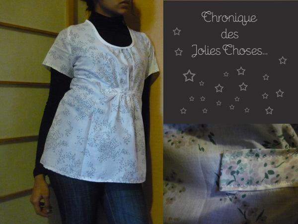 couture blouse patron japonais