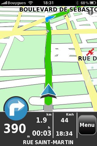 Mappy Navigation GPS : surprise agréable !