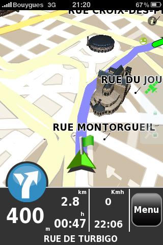 Mappy Navigation GPS : surprise agréable !