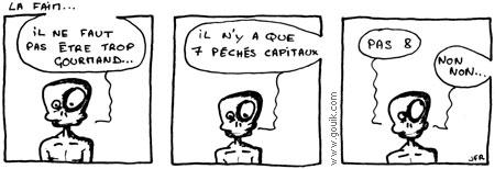 Les 7 péchés capitaux - la faim