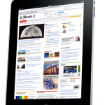 Des images de Le Monde.fr sur iPad