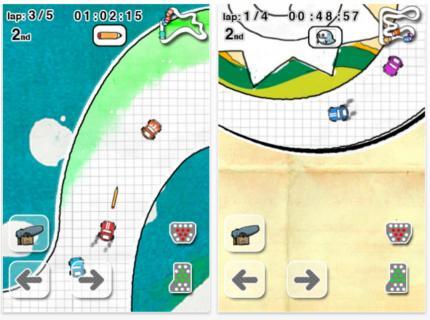 Doodle Kart : Un jeu de course pour iPhone façon « dessins »