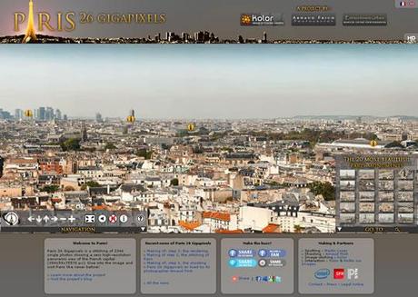 Paris 26 Gigapixels en ligne !
