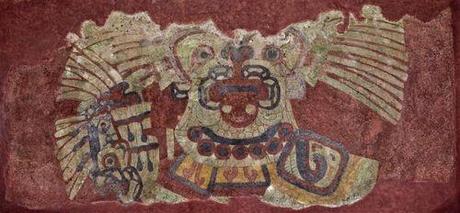 Teotihuacan - Quetzalcoatl rouge, 150-650 apr. J.-C.