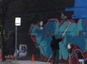 Marée bleu anti-graffiti: Jeux Olympiques Vancouver