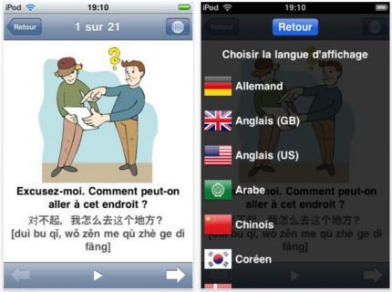 Concours application iPhone : Le traducteur de voyages