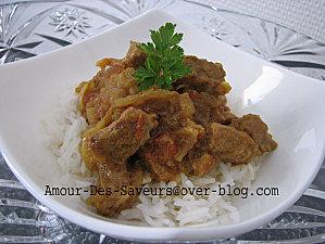 curry de boeuf
