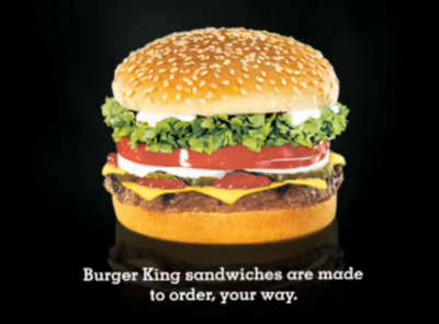 Whopperface: une personnalisation Burger King