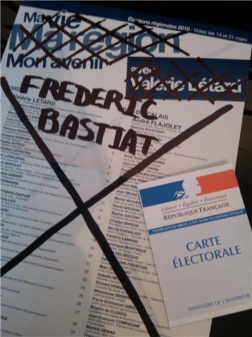 Succès de la campagne de Frédéric Bastiat