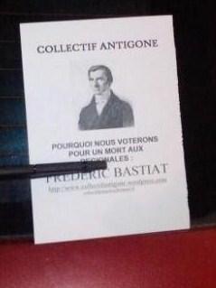 Succès de la campagne de Frédéric Bastiat