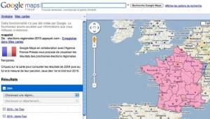 1940679-2667800 Résultats en direct des Elections Régionales 2010 sur Google Maps