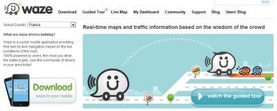 Waze : application GPS collaborative et gratuite