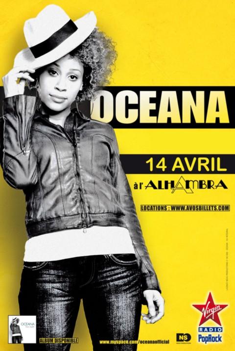 [Concours] Oceana en concert à l'Alhambra (Paris) le 14 avril :  mysoul et Nous Production vous invite !