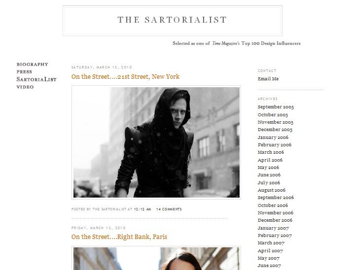 The Sartorialist VS The Catorialist