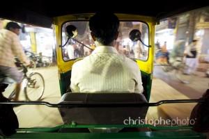 autorickshaw in varanasi, india