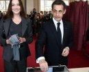 Scoop : Nicolas Sarkozy et Carla Bruni votent à l’unisson !