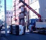 vidéo dépanneur voiture retournée