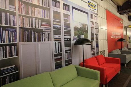 Ikea refait les quais de métro…