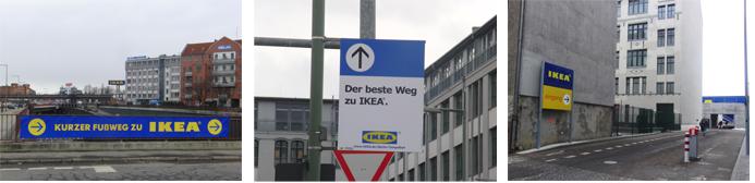 Ikea tatoue la ville