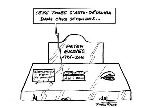 Peter Graves dans le marbre