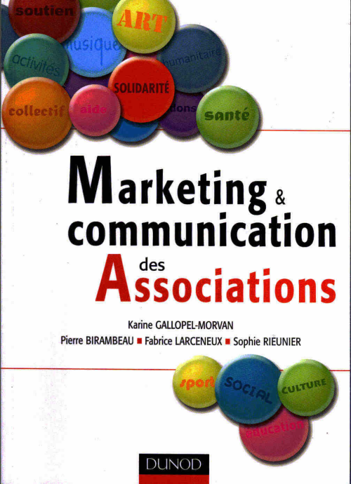 Marketing et communication des associations (éditions Dunod)