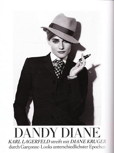 [couv] Diane Kruger pour Vogue Allemagne