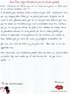 Quand Mimi craque pour les histoires impossibles V