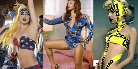 Censure et Lady Gaga : Le kiss lesbien de son nouveau clip déjà censuré : Telephone. A voir !  VIDEO