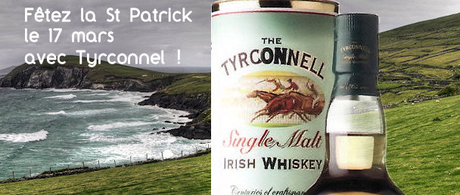 Saint Patrick - Découvrez le whisky Tyrconnell 10 ans
