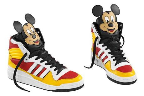 Post image for Les adidas Jeremy Scott Mickey Mouse Hi arrivent pour 180€