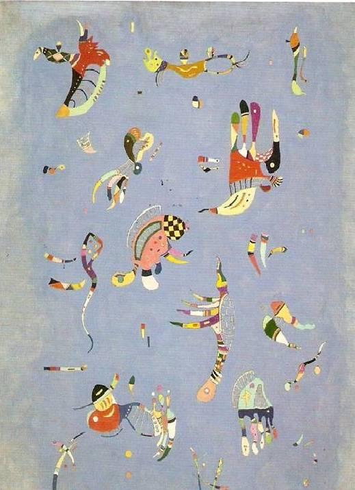 Kandinsky - Bleu du ciel, 1940