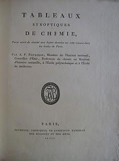 Bibliophilie et Sciences: Fourcroy, un chimiste entre Révolution et Empire