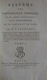 Bibliophilie et Sciences: Fourcroy, un chimiste entre Révolution et Empire