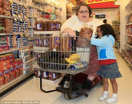 Tvåbarnsmamman Donna Simpson veut devenir la plus grosse femme du monde