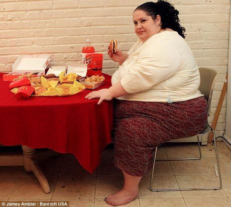 Tvåbarnsmamman Donna Simpson veut devenir la plus grosse femme du monde