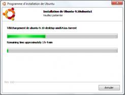 [Premiers pas avec Linux, le téléchargement pendant l'installation]