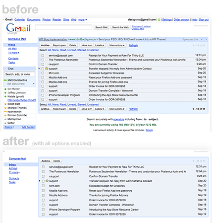 Des extensions Firefox pour améliorer votre productivite sur Gmail