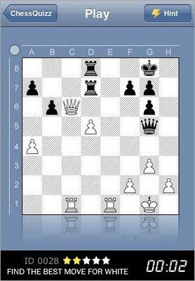 Un exercice de ChessQuizz