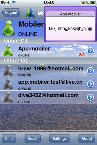 [News : Apps] Live Messenger