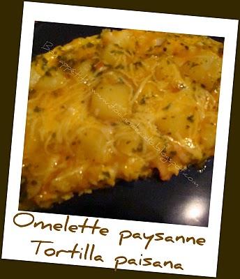 Omelette paysanne - Tortilla francesa paisana