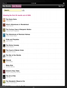 Ibis Reader : première application de lecture pour iPad