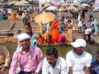 Pique-nique estudiantin à Bénarès