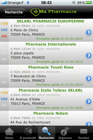 [News : Apps] Ma Pharmacie, pour la France et la Belgique