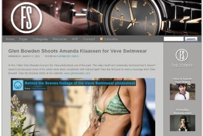 Site web : un video photo blog