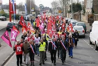 18 Mars 2010 : Manif à Draveil